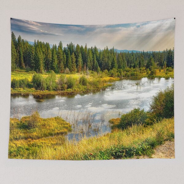 Artikelvorschau, See im großartigen Teton Nationalpark - WY entworfen und verkauft von Kathy Weaver.