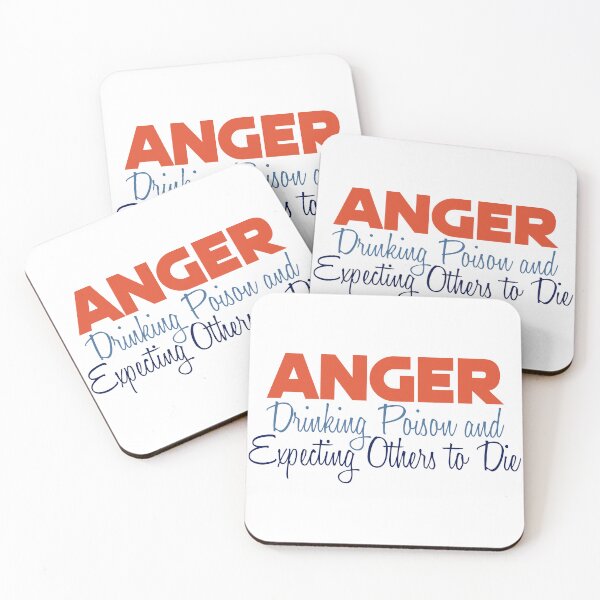 Item preview, ANGER: Drinking Poison and Expecting Others to Die designed and sold by Amazigh-i7orran.