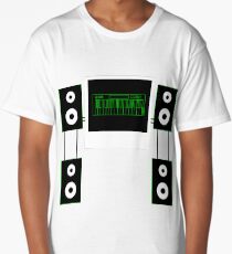 Polaroid Sound System Long T-Shirt