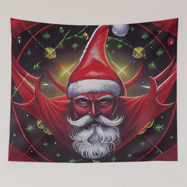 Item preview, Demonic Santa (Variation) designed and sold by OccultDreams.