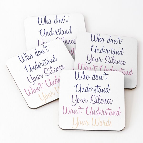 Item preview, Who don't Understand Your Silence Won't Understand Your Words designed and sold by Amazigh-i7orran.