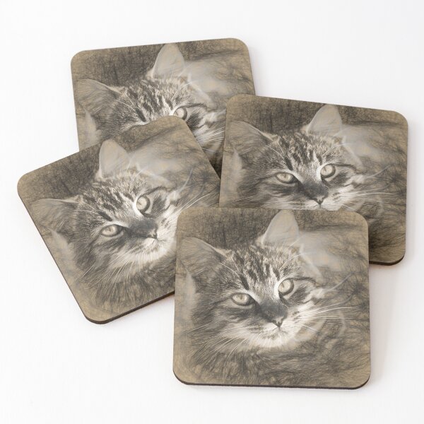 Item preview, Painted tabby cat designed and sold by LubosChlubny.