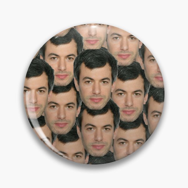 Item preview, Diseño de la cabeza de Nathan Fielder designed and sold by Fiona Shorts.