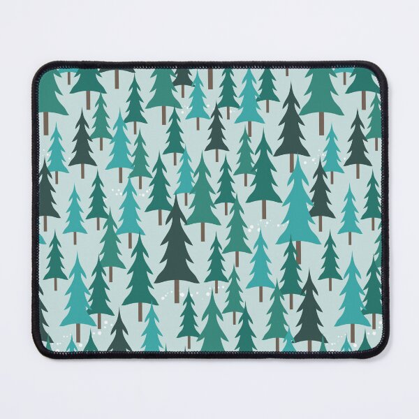 Aperçu de l'œuvre Motif forestier d'hiver - Gris froid créée et vendue par Daniel Bevis Design.