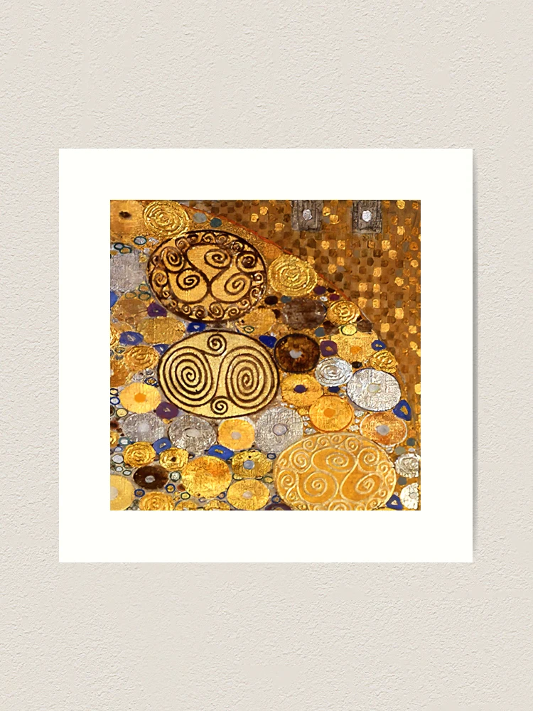 Gustav Klimt 愛の絵画 大きい金色フレーム Amazon.com: The Lady in Gold by Gustav Klimt.Framed Size