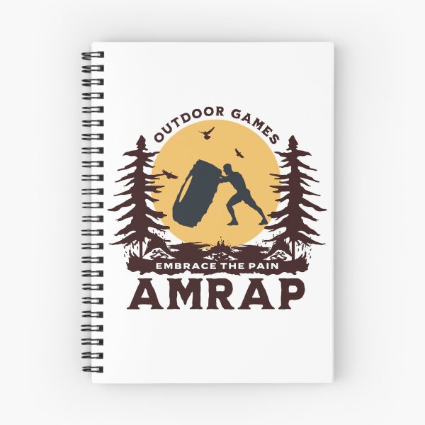 Item preview, Outdoor Games Crossfit | Embrace The Pain | AMRAP designed and sold by Desiznn.