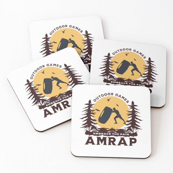 Item preview, Outdoor Games Crossfit | Embrace The Pain | AMRAP designed and sold by Desiznn.