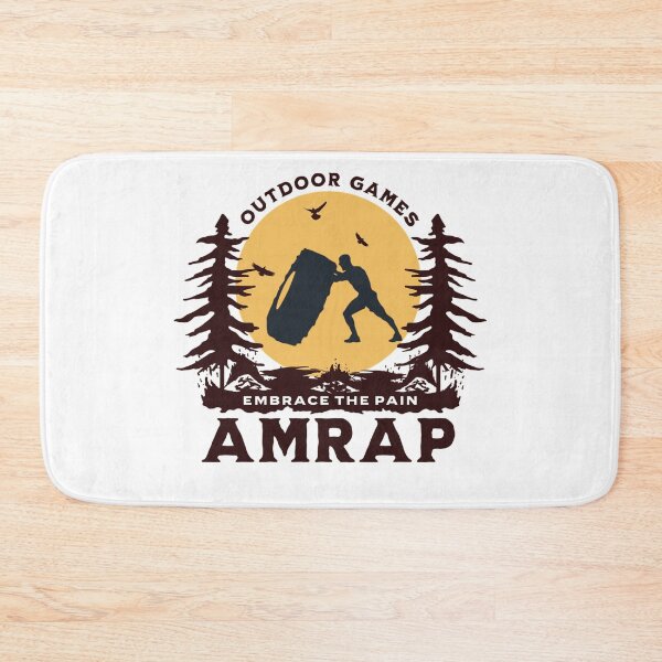 Item preview, Outdoor Games Crossfit | Embrace The Pain | AMRAP designed and sold by Desiznn.