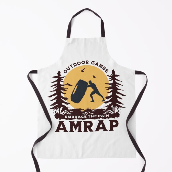 Item preview, Outdoor Games Crossfit | Embrace The Pain | AMRAP designed and sold by Desiznn.