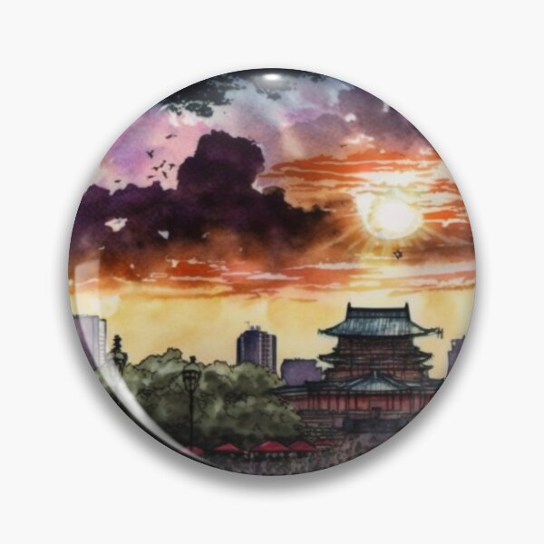 Artikelvorschau, Aquarellansicht Ueno Park Tokio Asakusa entworfen und verkauft von Mirochan80.