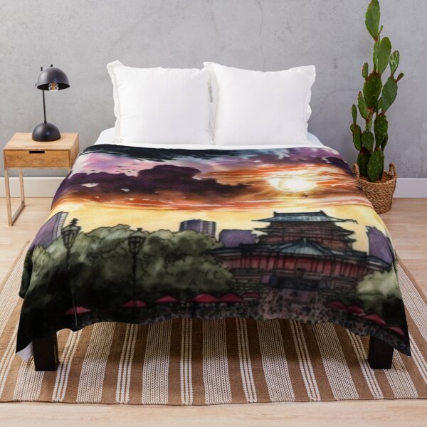 Item preview, Watercolor view Ueno Park Tokyo Asakusa designed and sold by Mirochan80.