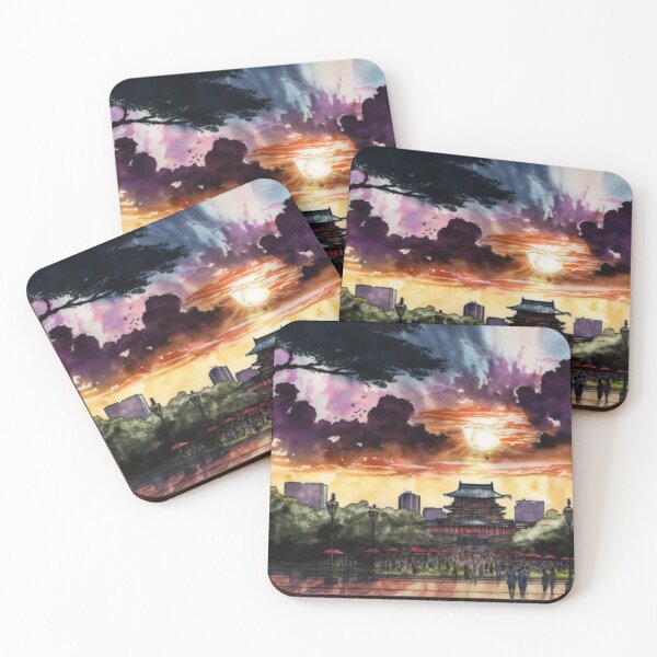 Item preview, Watercolor view Ueno Park Tokyo Asakusa designed and sold by Mirochan80.