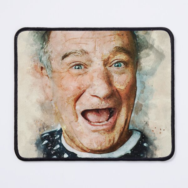 Artikelvorschau, Erinnerung Robin Williams Aquarell abstrakt 3 entworfen und verkauft von Stratomi.