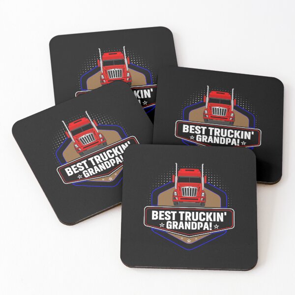 Item preview, Best truckin' grandpa! designed and sold by FanityPrints.