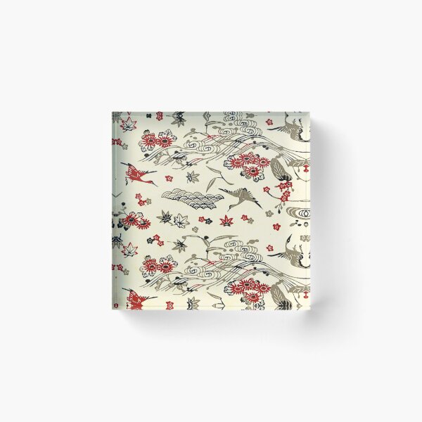 Item preview, Traditional Japanese Kimono Yukata Pattern designed and sold by PatternMama.