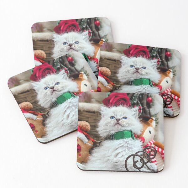Item preview, Christmas ragdoll kitten designed and sold by Fluffycat2020.