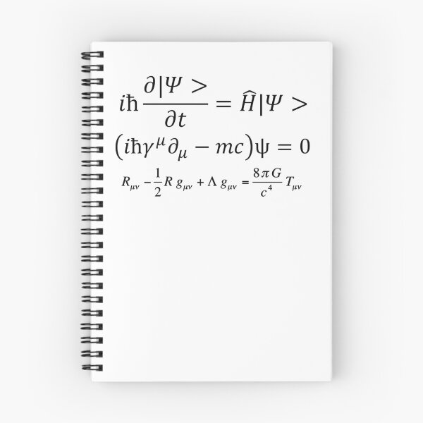 Item preview, the pillars of physics, quantum mechanics and general relativity designed and sold by NoetherSym.