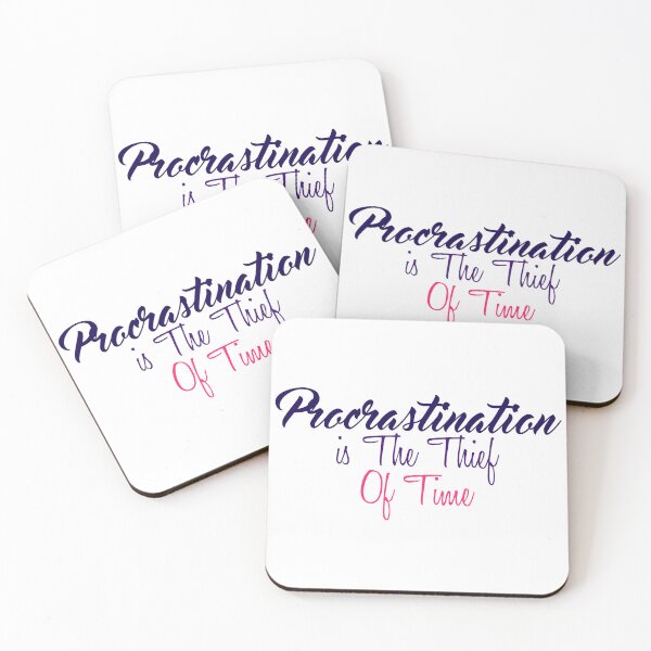Item preview, Procrastination is The Thief Of Time designed and sold by Amazigh-i7orran.