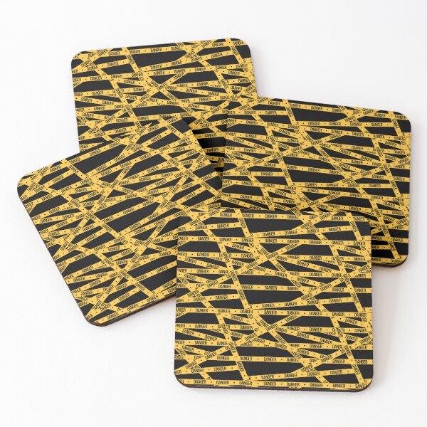 Item preview, DANGER pattern - Do not cross designed and sold by BrigitteCooper.
