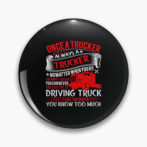 Item preview, Once a trucker It's like mafia designed and sold by FanityPrints.