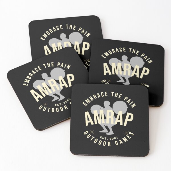 Item preview, Outdoor Games Crossfit | Embrace The Pain | AMRAP designed and sold by Desiznn.