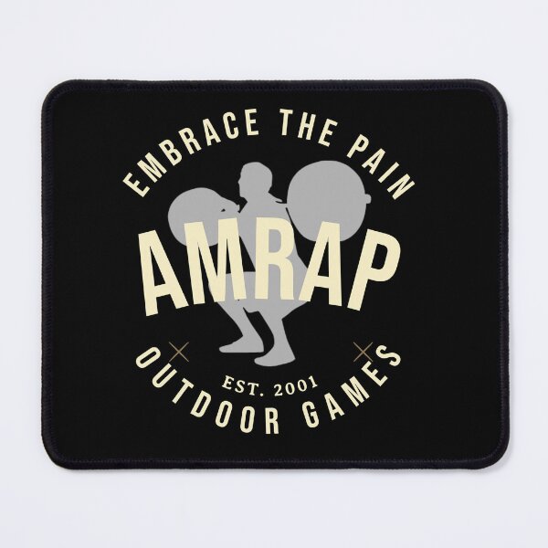 Item preview, Outdoor Games Crossfit | Embrace The Pain | AMRAP designed and sold by Desiznn.