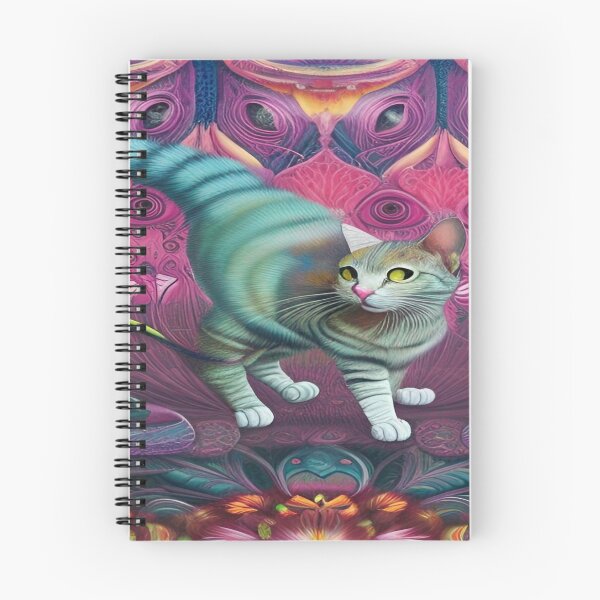 Artikelvorschau, Deep Style Zusammenfassung der Abstraktionskunst Kitty Cat entworfen und verkauft von ValleyDream.