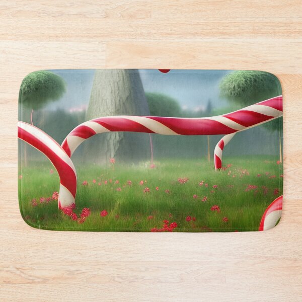 Item preview, candy cane field designed and sold by sadconfusedmoon.