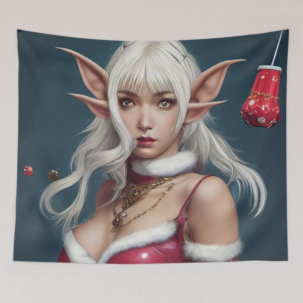 Item preview, Naughty Elf (Variation) designed and sold by OccultDreams.