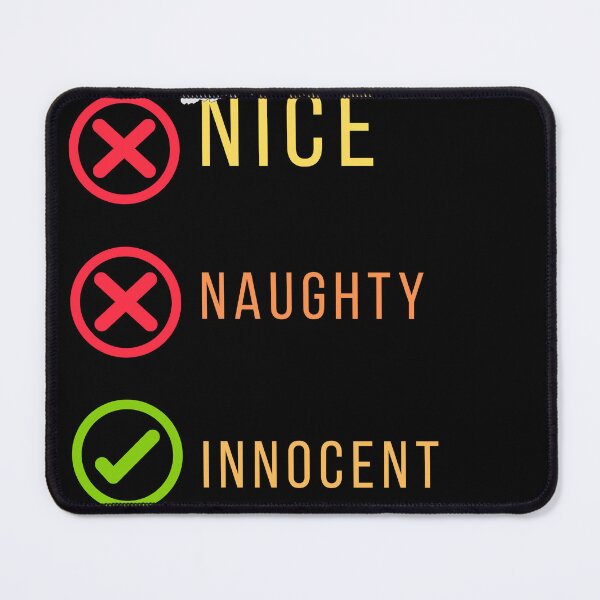 Item preview, Nice Naughty I Swear I Tried Christmas Funny Checklist designed and sold by ABDFRTRENDS ⭐⭐⭐⭐⭐.