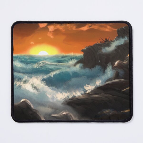 Item preview, Ocean Waves Painting Series - Paintin - 8 -Throw Pillows and Prints.  designed and sold by ScatterHub.