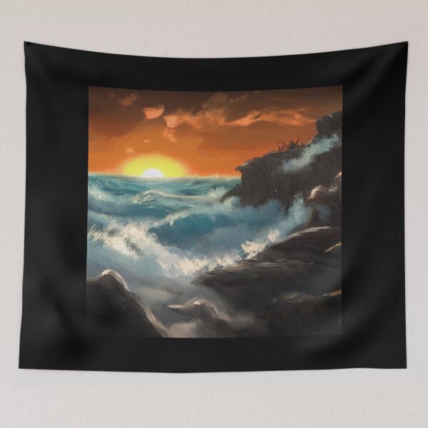 Item preview, Ocean Waves Painting Series - Paintin - 8 -Throw Pillows and Prints.  designed and sold by ScatterHub.