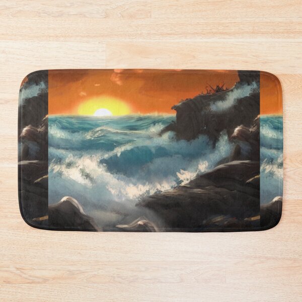 Item preview, Ocean Waves Painting Series - Paintin - 8 -Throw Pillows and Prints.  designed and sold by ScatterHub.