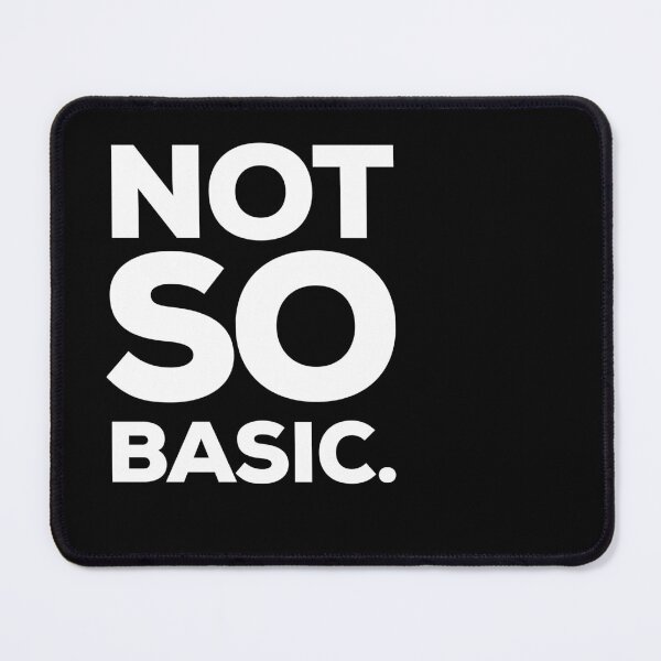 Item preview, Not So Basic designed and sold by Binsagar.