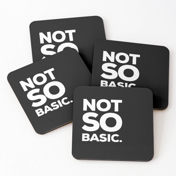 Item preview, Not So Basic designed and sold by Binsagar.