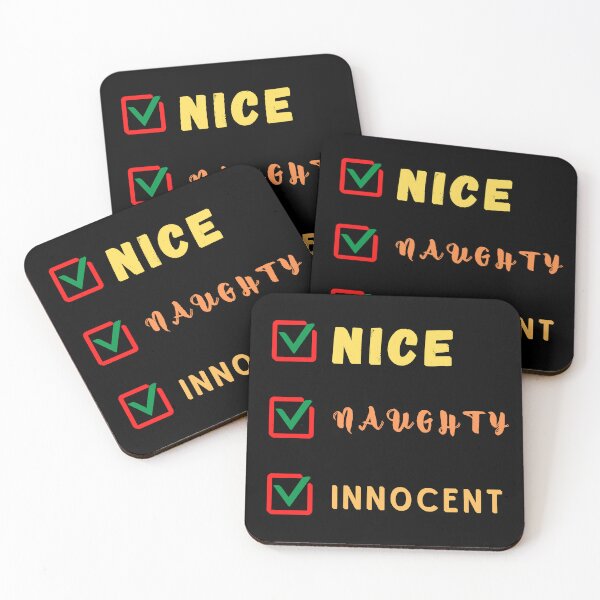 Item preview, Nice Naughty I Swear I Tried Christmas Funny Checklist designed and sold by ABDFRTRENDS ⭐⭐⭐⭐⭐.