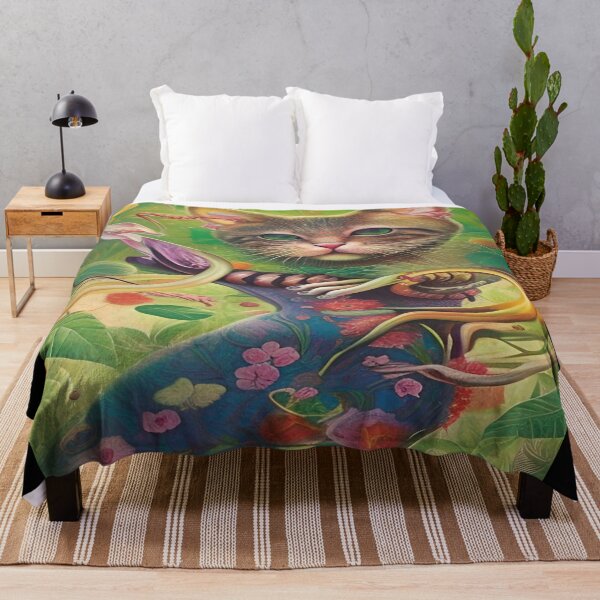 Item preview, Deep Style Abstract of Abstraction Art Kitty Cat designed and sold by ValleyDream.