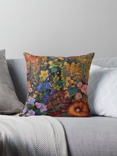 Aperçu de l'œuvre Jardin de fleurs Gustav Klimt créée et vendue par maniacfitness.