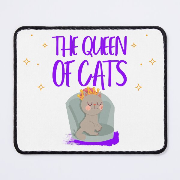 Item preview, The Queen of cats tshirt designed and sold by Eugenie974.