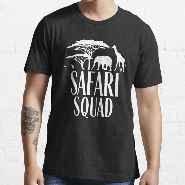 Safari Squad Crew African Safari Essential T-Shirt for Sale by diip