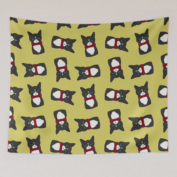 Item preview, Tuxedo Cat Drawing designed and sold by kmstudio.