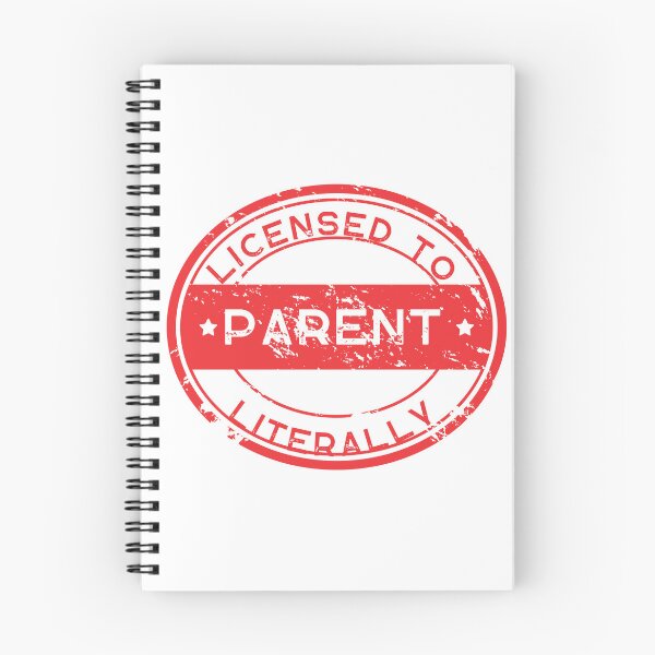 Item preview, Licensed To Parent Literally designed and sold by CraftwithNadia.