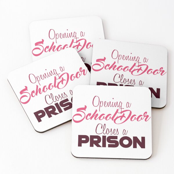 Item preview, Opening a School Door closes a Prison designed and sold by Amazigh-i7orran.