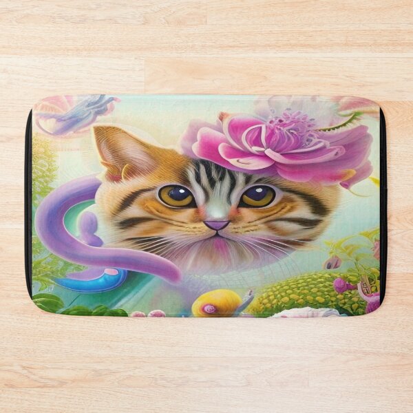 Item preview, Deep Style Abstract of Abstraction Art Kitty Cat designed and sold by ValleyDream.