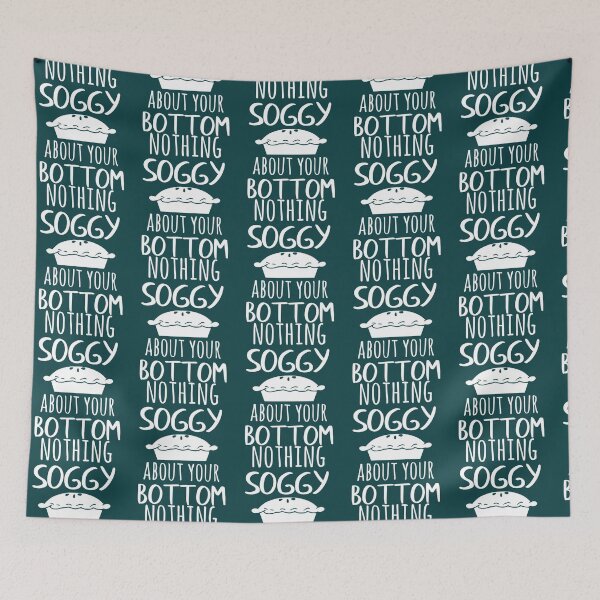 Item preview, Nothing Soggy About Your Bottom, Funny Great British Bake Off Valentine Design   designed and sold by kamnahsa.