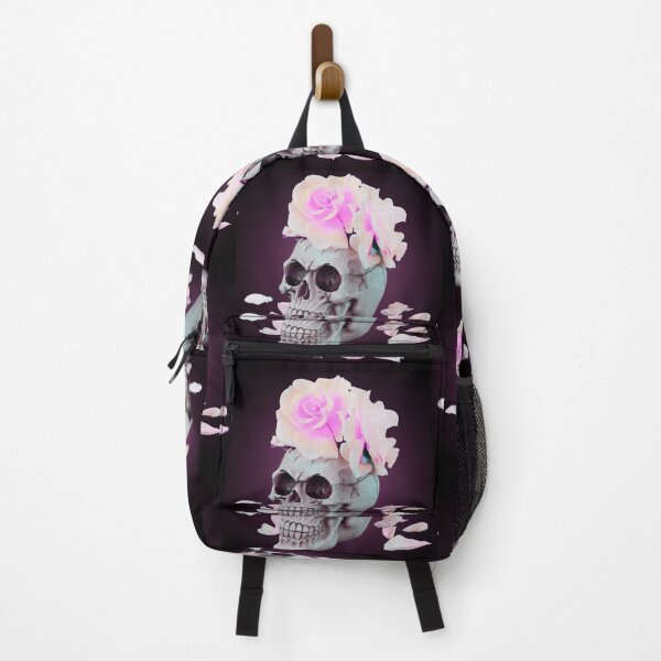 Item preview, Bones And Botany Pink Skull designed and sold by TjsDesignsnMore.