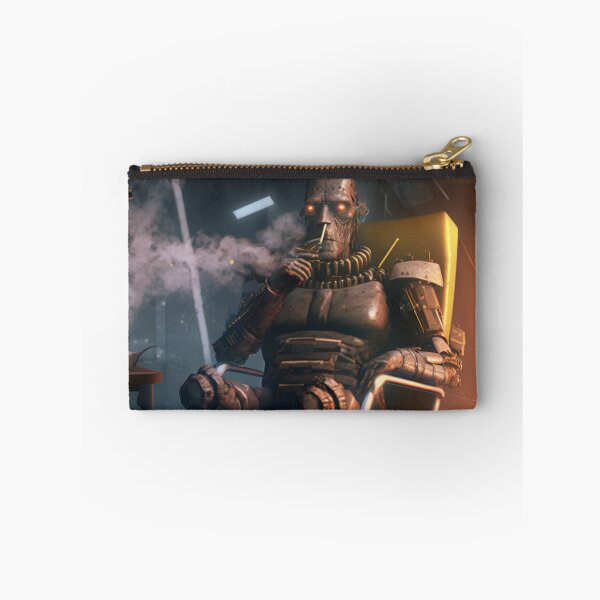 Item preview, The Smoking Droid designed and sold by CartoonrBOY.
