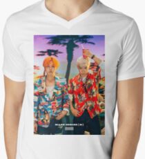 Urknall T-Shirt mit V-Ausschnitt