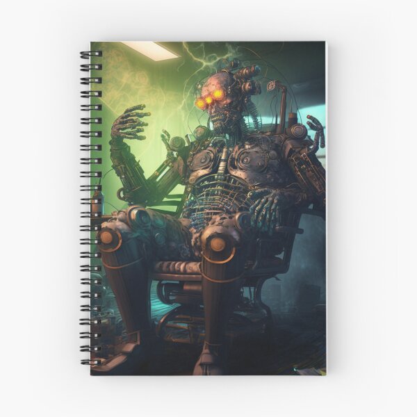 Item preview, The Smoking Droid designed and sold by CartoonrBOY.