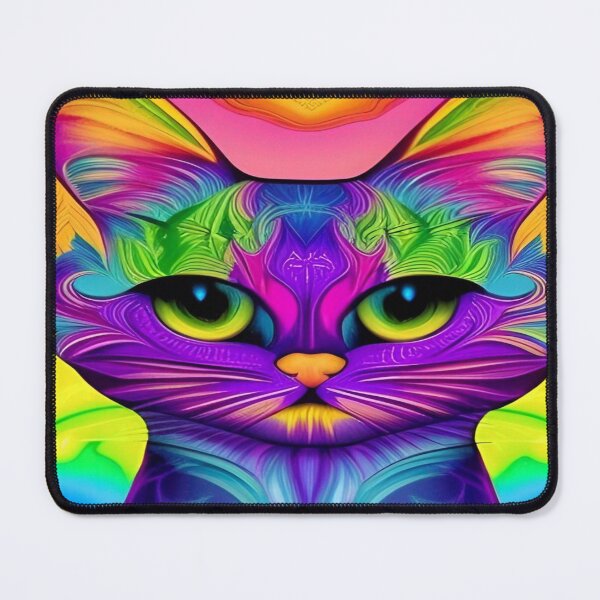 Item preview, Deep Style Abstract of Abstraction Art Kitty Cat designed and sold by ValleyDream.